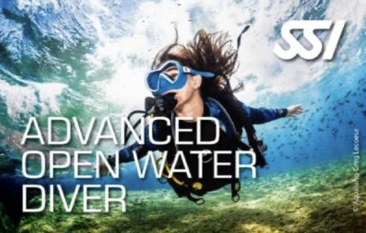 SSI Advanced Open Water Diver program görseli